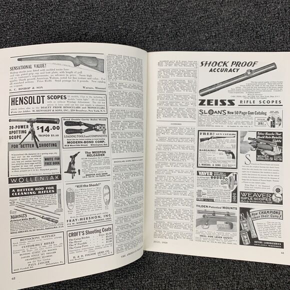 Vintage The American Rifleman Magazine July 1939 Sporting Hunting Firearms - Picture 4 of 11